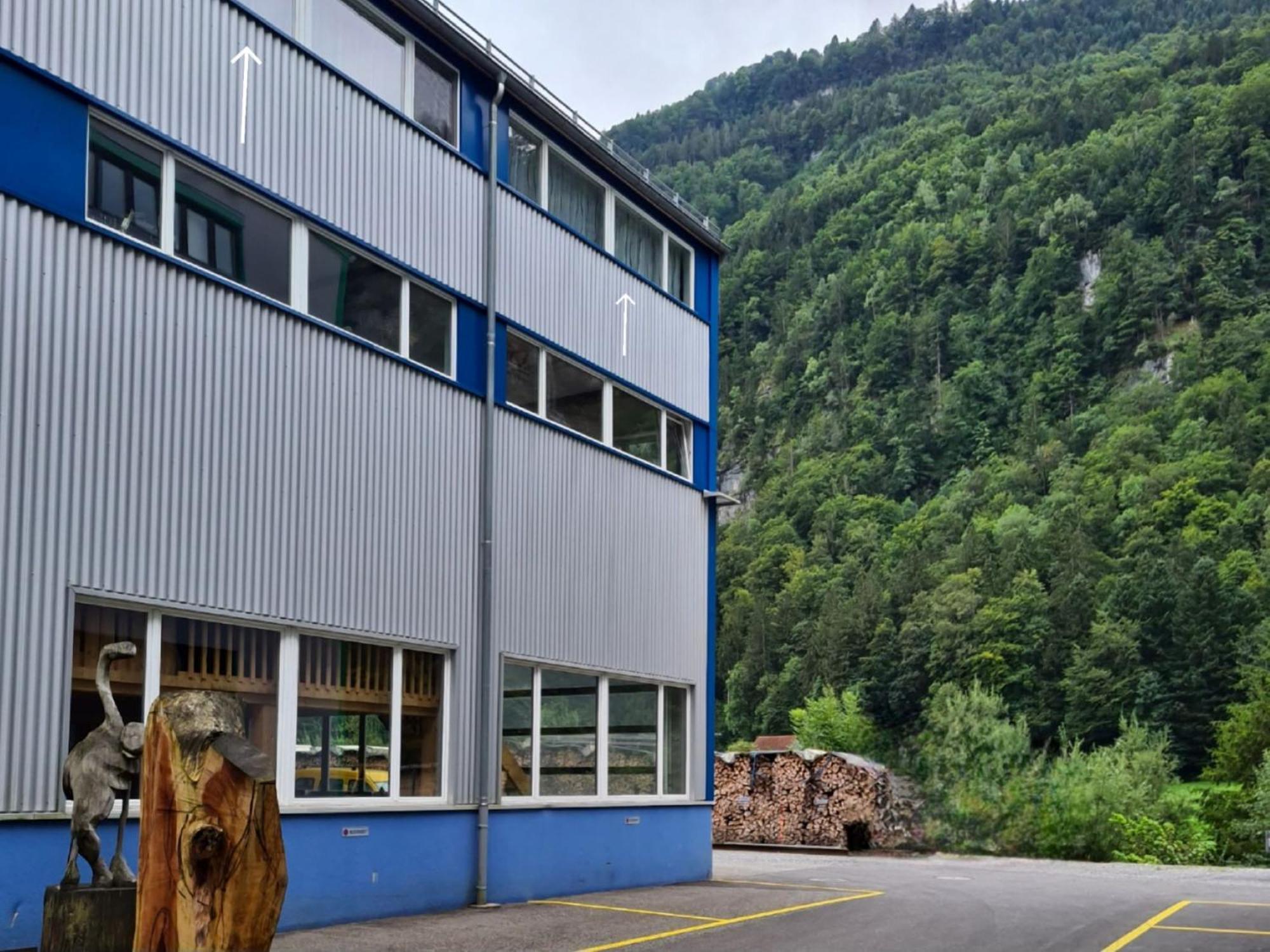 Muota River Loft & Muota Industry Apartment Near Stoos Muotathal Bagian luar foto